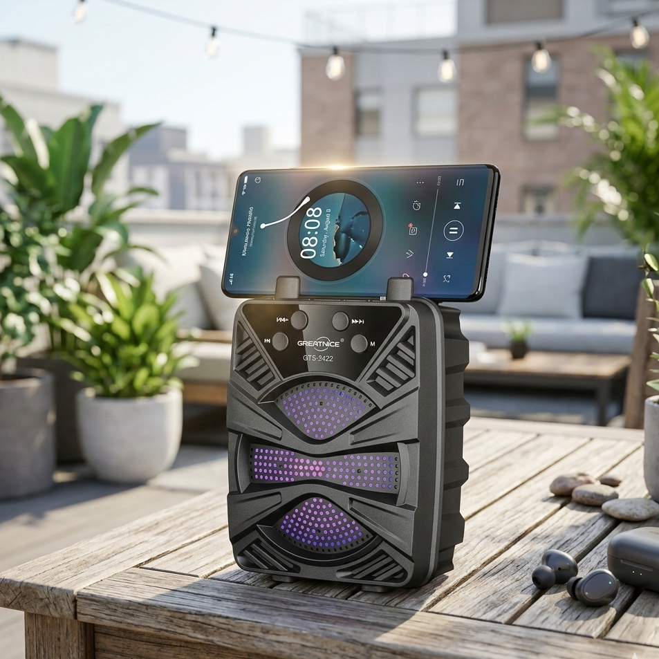 Best GTS-2422 Portable Bluetooth Speaker - best Quality Sound - Image 4