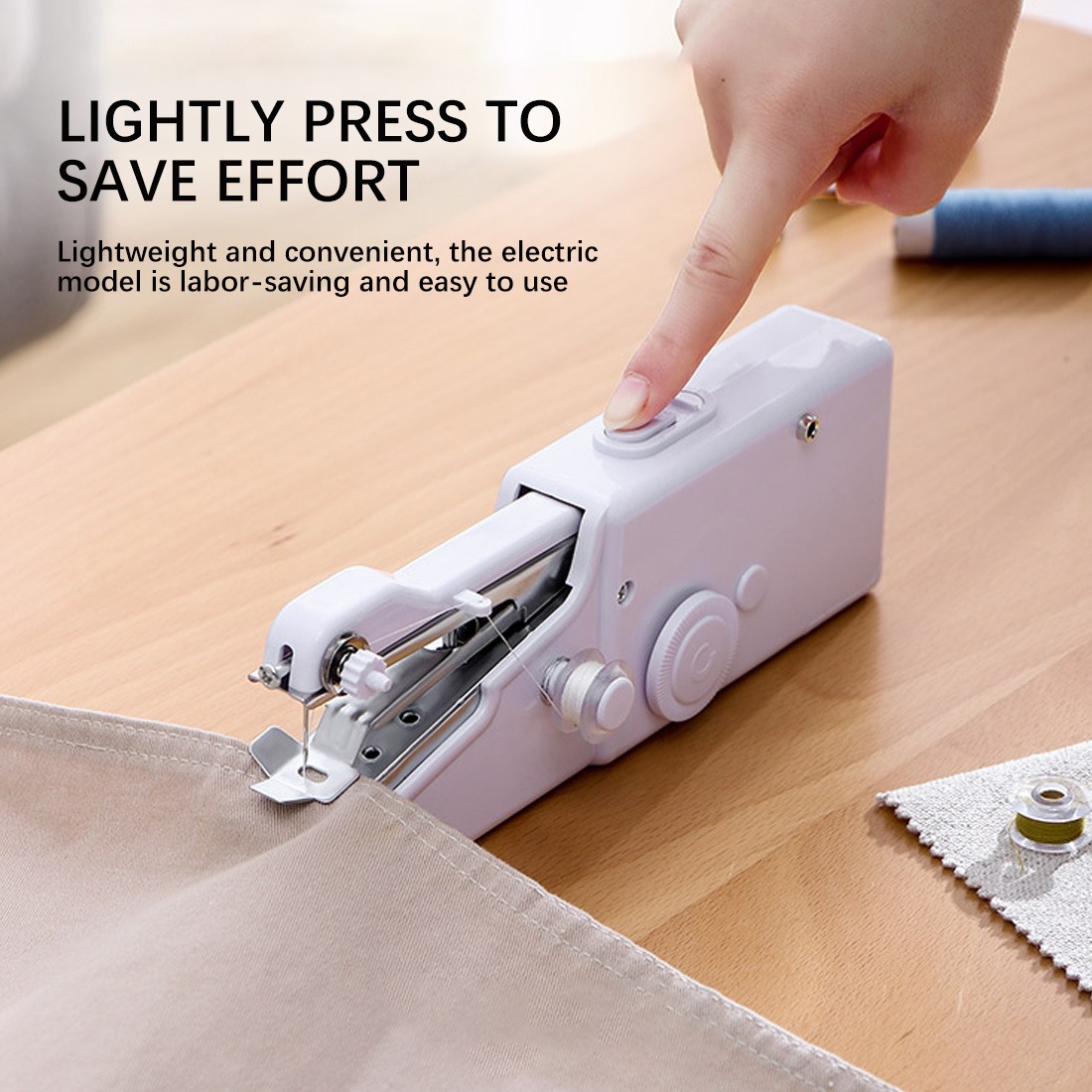 Handy Stitch Portable Cordless Sewing Machine for Quick Repairs - Image 4