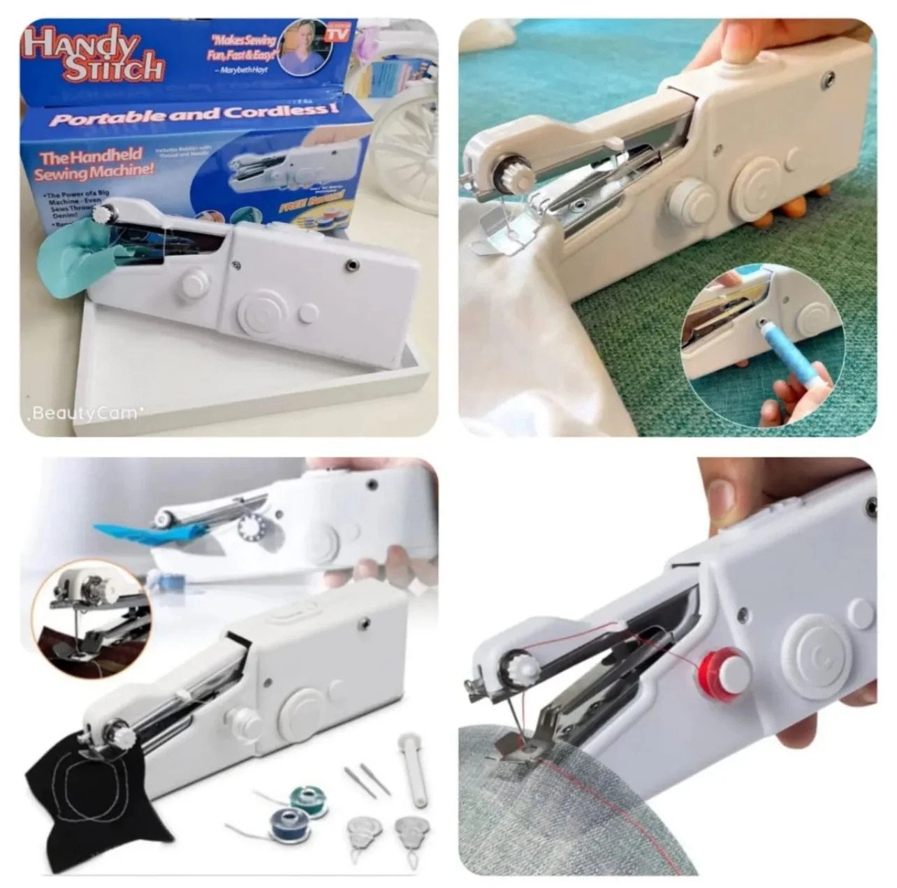 Handy Stitch Portable Cordless Sewing Machine for Quick Repairs - Image 7