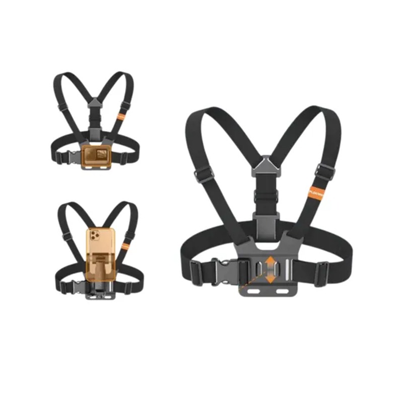 PLOKAMA CX10 Chest Mount Holder | 360° Adjustable Harness for Vlogging & Action Cameras - Image 2