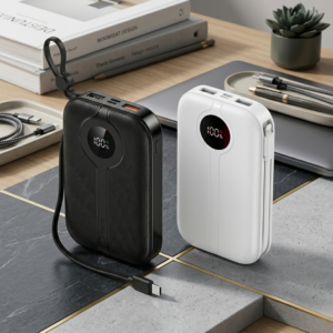 Best Name: Qtech 20,000mAh Power Bank | 22.5W PD Fast Charging & LED Display