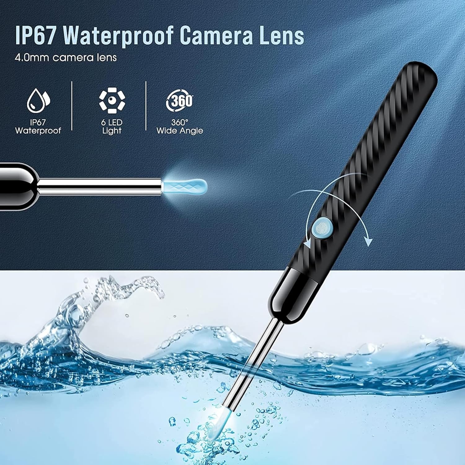 Smart Wireless Ear Camera Kit | HD Visual Ear Wax Removal Tool - Image 5