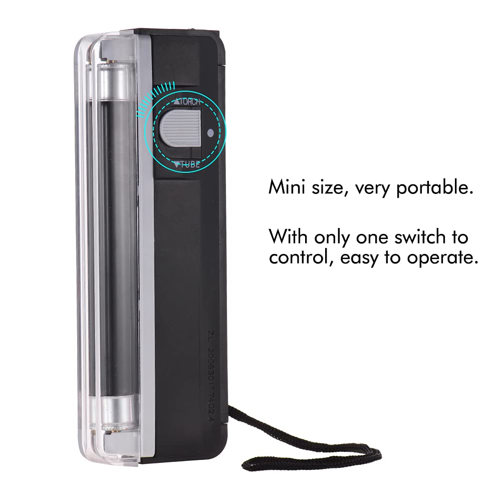 2-in-1 Portable Mini Money Detector | UV Light Cash Checker & Flashlight - Image 2